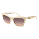 Marciano by Guess Katzenaugen Sonnenbrille GM00008 5425F in Creme – 45° Seitenansicht