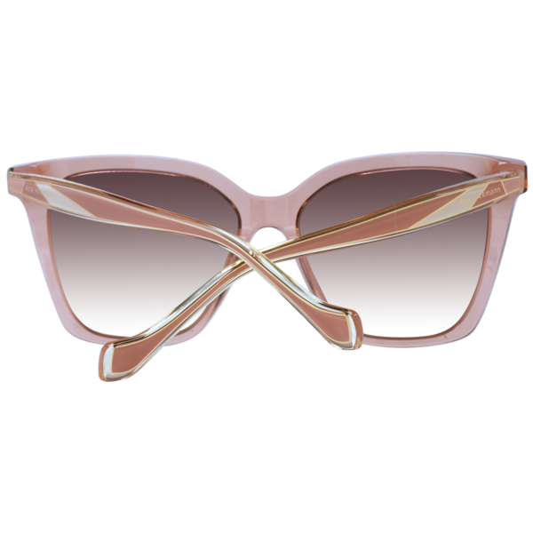 Rückansicht der Ana Hickmann Sonnenbrille AH9308 55H01 – Azetat Rahmen