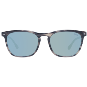 BMW Sonnenbrille BW0024 5520Q – Frontansicht mit Kunststoff Rahmen und Grau Gläsern