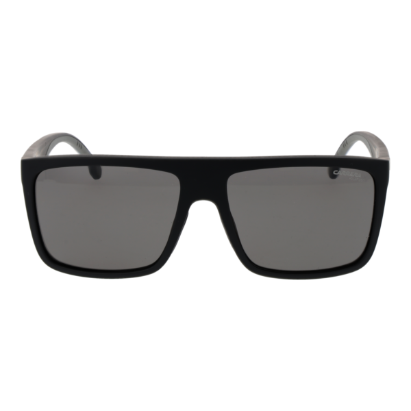 Carrera Sonnenbrille CARRERA 8055/S 58003M9 – Frontansicht mit Polyamid Rahmen und Grau Gläsern