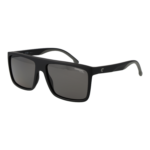 Carrera Rechteck Sonnenbrille CARRERA 8055/S 58003M9 in Schwarz – 45° Seitenansicht