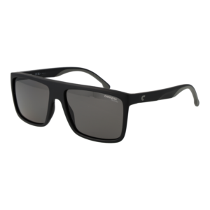 Carrera Rechteck Sonnenbrille CARRERA 8055/S 58003M9 in Schwarz – 45° Seitenansicht