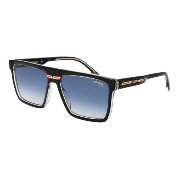 Carrera Quadrat Sonnenbrille VICTORY C 03/S 587C508 in Schwarz – 45° Seitenansicht