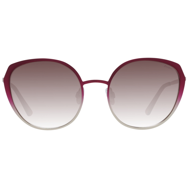 Comma Sonnenbrille 77171 5371 – Frontansicht mit Edelstahl Rahmen und Braun Gläsern