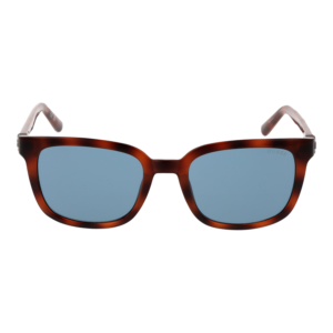 Guess Sonnenbrille GU00065 5353V – Frontansicht mit Kunststoff Rahmen und Blau Gläsern