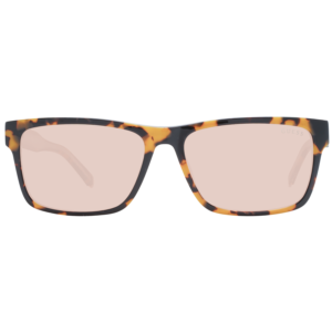 Guess Sonnenbrille GU00074 5553E – Frontansicht mit Kunststoff Rahmen und Gelb Gläsern