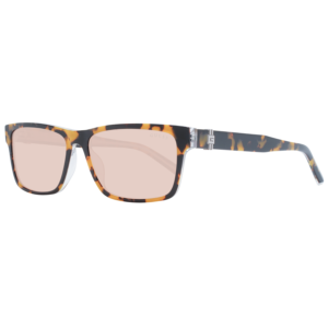 Guess Rechteck Sonnenbrille GU00074 5553E in Braun – 45° Seitenansicht