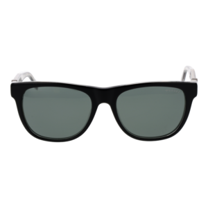 Guess Sonnenbrille GU00075 5401R – Frontansicht mit Azetat Rahmen und Grün Gläsern