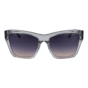 Guess Sonnenbrille GU00113 5520B – Frontansicht mit Azetat Rahmen und Blau Gläsern