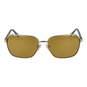 Guess Sonnenbrille GU00117 5932E – Frontansicht mit Metall Rahmen und Gelb Gläsern