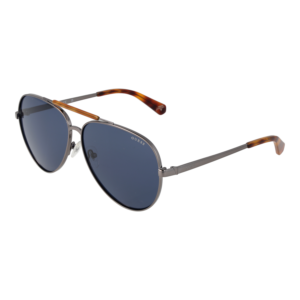 Guess Pilotenbrille Sonnenbrille GU5209 6108V in Gunmetal – 45° Seitenansicht