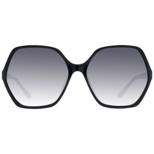 Guess Sonnenbrille GU7747 6201B – Frontansicht mit Kunststoff Rahmen und Grau Gläsern