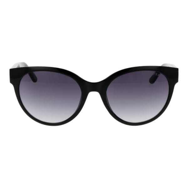 Guess Sonnenbrille GU7824 5501B – Frontansicht mit Edelstahl Rahmen und Grau Gläsern