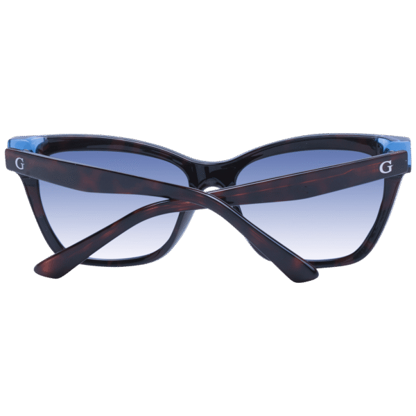 Rückansicht der Guess Sonnenbrille GU7840 5753W – Kunststoff Rahmen