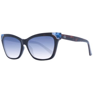 Guess Katzenaugen Sonnenbrille GU7840 5753W in Braun – 45° Seitenansicht
