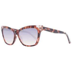 Guess Katzenaugen Sonnenbrille GU7840 5756B in Braun – 45° Seitenansicht