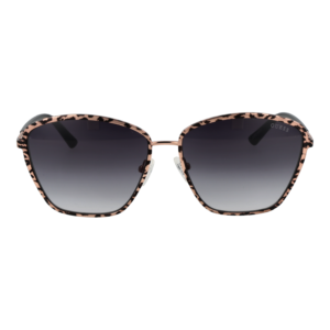 Guess Sonnenbrille GU7848 6028B – Frontansicht mit Metall Rahmen und Grau Gläsern