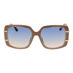 Guess Sonnenbrille GU7854 5757W – Frontansicht mit Metall & Kunststoff Rahmen und Blau Gläsern