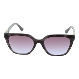 Guess Sonnenbrille GU7870 5583Z – Frontansicht mit Kunststoff Rahmen und Lila Gläsern