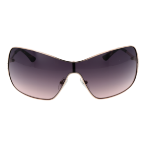 Guess Sonnenbrille GU7876 0028B – Frontansicht mit Metall Rahmen und Rosa Gläsern
