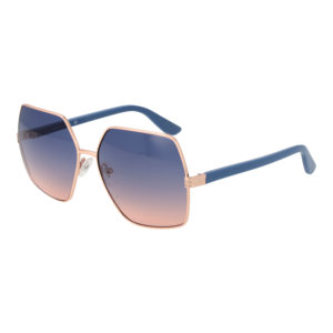 Guess Quadrat Sonnenbrille GU7881-H 5828W in Rosé Gold – 45° Seitenansicht