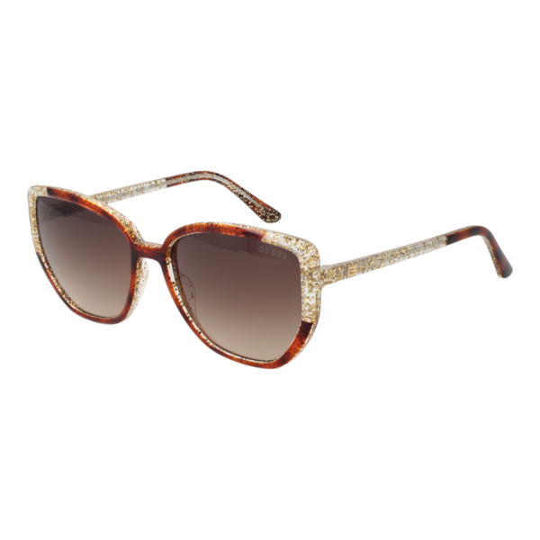 Guess Geometric Sonnenbrille GU7882 5552F in Mehrfarbig – 45° Seitenansicht