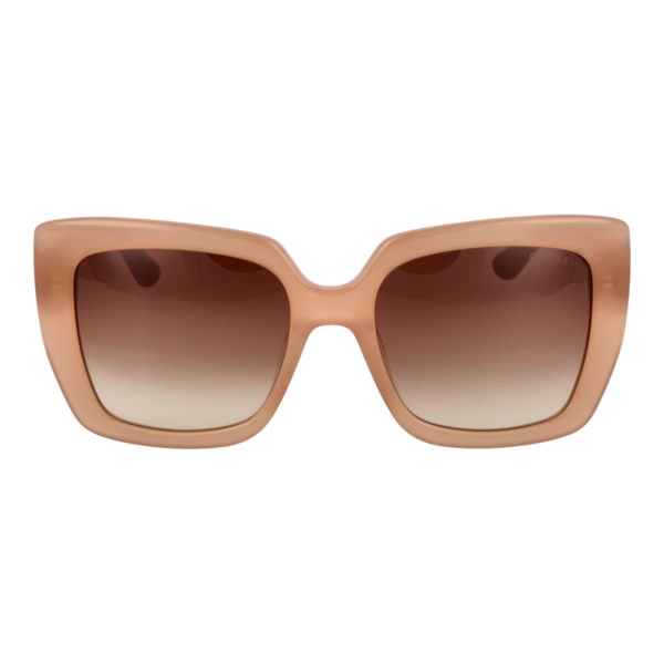 Guess Sonnenbrille GU7889 5357F – Frontansicht mit Azetat Rahmen und Braun Gläsern