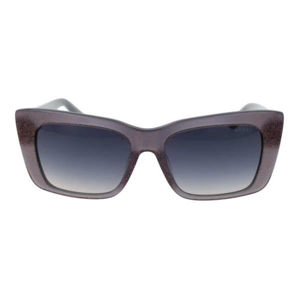 Guess Sonnenbrille GU7890 5520B – Frontansicht mit Azetat Rahmen und Blau Gläsern