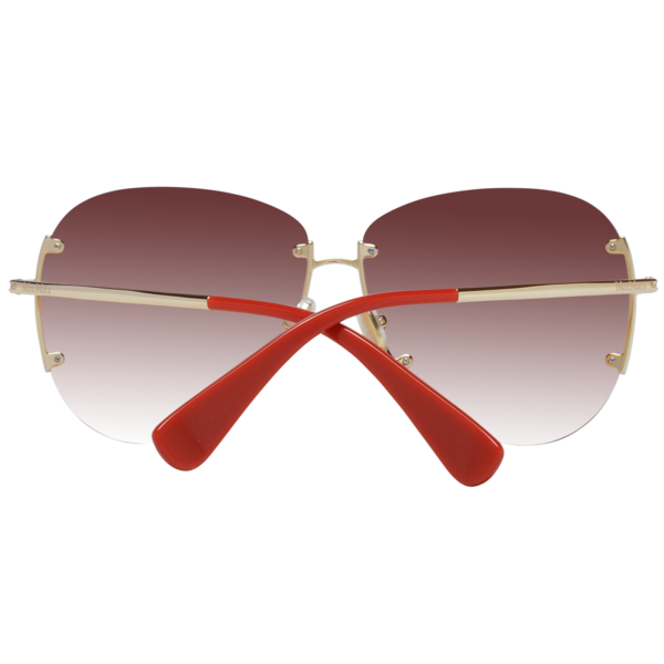 Rückansicht der Max Mara Sonnenbrille MM0001 6230F – Metall Rahmen