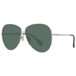 Max Mara Pilotenbrille Sonnenbrille MM0001 6232N in Silber – 45° Seitenansicht
