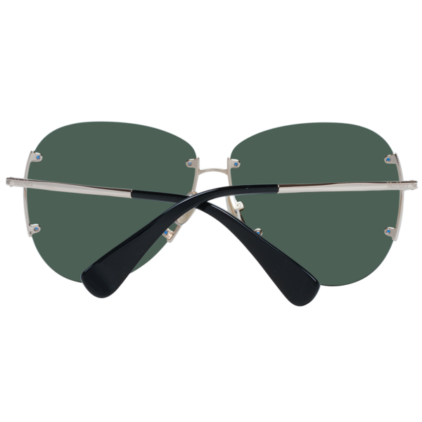 Rückansicht der Max Mara Sonnenbrille MM0001 6232N – Metall Rahmen