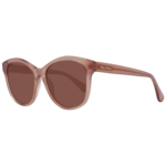 Max Mara Schmetterling Sonnenbrille MM0007 5645E in Braun – 45° Seitenansicht