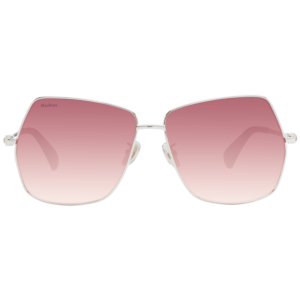 Max Mara Sonnenbrille MM0035-H 6130F – Frontansicht mit Metall Rahmen und Rot Gläsern