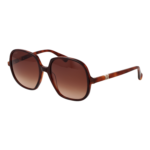 Max Mara Quadrat Sonnenbrille MM0036 5856F in Braun – 45° Seitenansicht