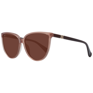 Max Mara Schmetterling Sonnenbrille MM0045 5859F in Beige – 45° Seitenansicht