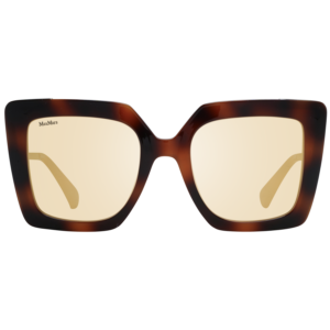 Max Mara Sonnenbrille MM0051 5252G – Frontansicht mit Kunststoff Rahmen und Grau Gläsern