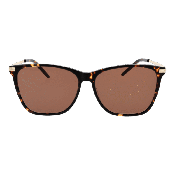 Replay Sonnenbrille RY232S 58H06 – Frontansicht mit Kunststoff Rahmen und Braun Gläsern