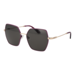 Replay Rechteck Sonnenbrille RY268V 5603S in Lila – 45° Seitenansicht