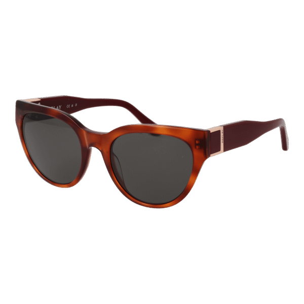 Replay Sonnenbrille RY275V 5402S – 45° Seitenansicht Replay Katzenaugen Sonnenbrille RY275V 5402S in Braun – 45° Seitenansicht
