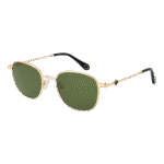 Replay Oval Sonnenbrille RY280V 5101S in Gold – 45° Seitenansicht