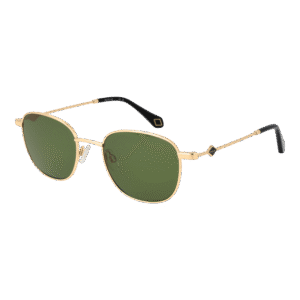 Replay Oval Sonnenbrille RY280V 5101S in Gold – 45° Seitenansicht