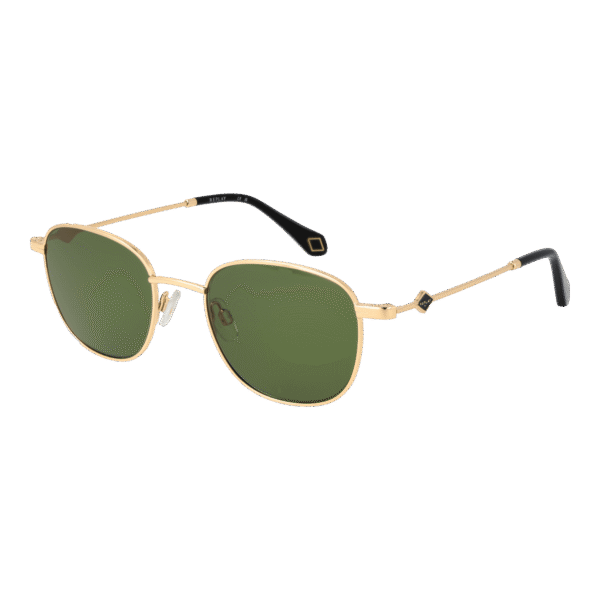 Replay Oval Sonnenbrille RY280V 5101S in Gold – 45° Seitenansicht