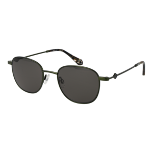 Replay Oval Sonnenbrille RY280V 5103S in Grün – 45° Seitenansicht