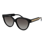 Replay Katzenaugen Sonnenbrille RY292V 5401S in Schwarz – 45° Seitenansicht