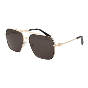 Replay Quadrat Sonnenbrille RY459V 5701S in Gold – 45° Seitenansicht