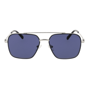 Replay Sonnenbrille RY459V 5702S – Frontansicht mit Metall Rahmen und Blau Gläsern