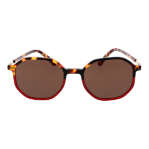 Replay Sonnenbrille RY469V 5103S – Frontansicht mit Kunststoff Rahmen und Braun Gläsern