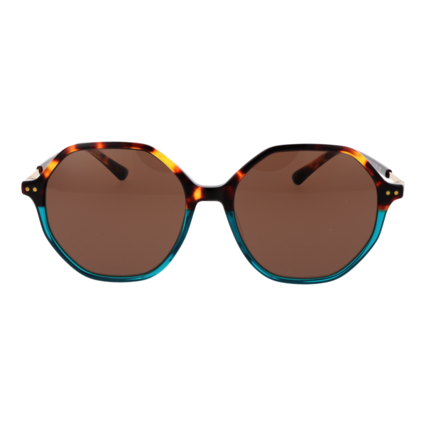 Replay Sonnenbrille RY474V 5303S – Frontansicht mit Kunststoff Rahmen und Braun Gläsern