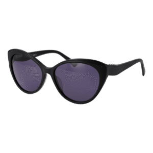Replay Katzenaugen Sonnenbrille RY582 57S03 in Schwarz – 45° Seitenansicht