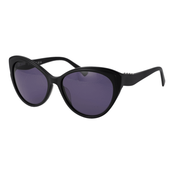 Replay Katzenaugen Sonnenbrille RY582 57S03 in Schwarz – 45° Seitenansicht
